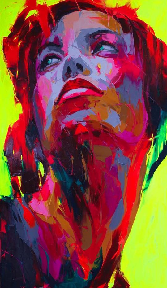 Painting by Nielly Françoise