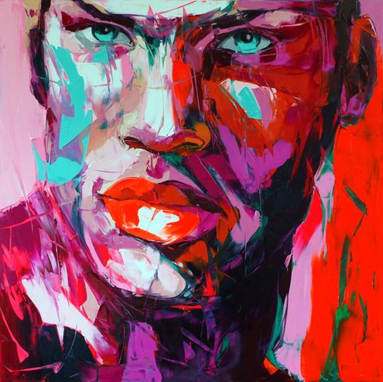 Painting by Nielly Françoise