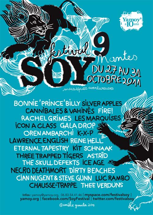 Festival SOY à Nantes du 27 au 31 octobre 2011