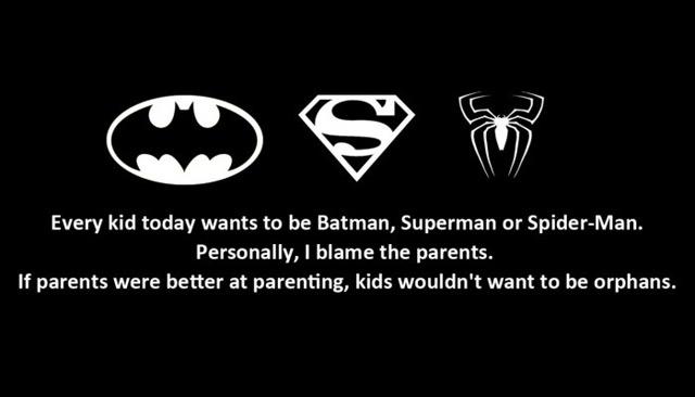 Playboy, des churros et une bible superman batman spiderman