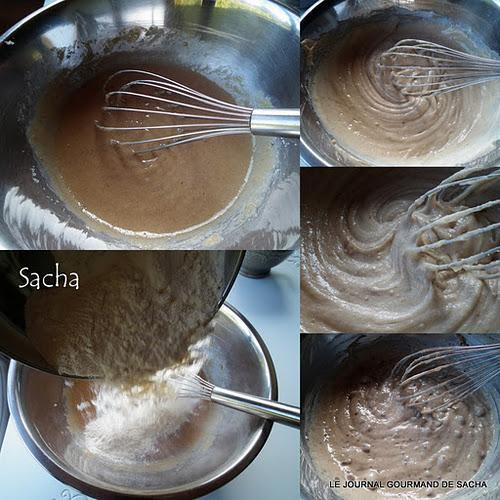 Cake à la crème de marron et pépites de chocolat noir Cake à la crème de marron et pépites de chocolat noir