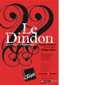 Le Dindon jusqu’au 23 octobre à la Cartoucherie de Vincennes avant son envol pour une phénoménale tournée