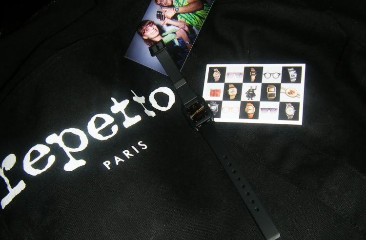 F Une Casio noire Vintage