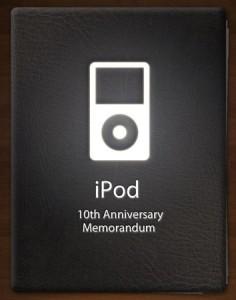 L’iPod fête son dixième anniversaire !