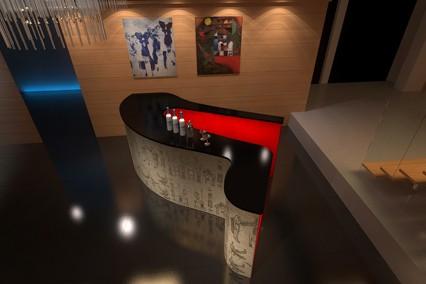 Design : Un bar à cocktails signé Christian Louboutin
