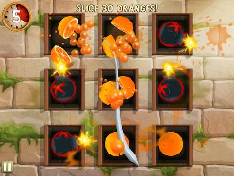 [Jeux]Le nouveau jeu « Fruit Ninja: Puss in Boots » sur iPhone/iPad