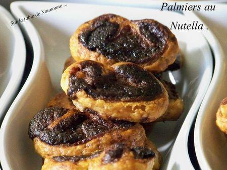 Palmiers au Nutella