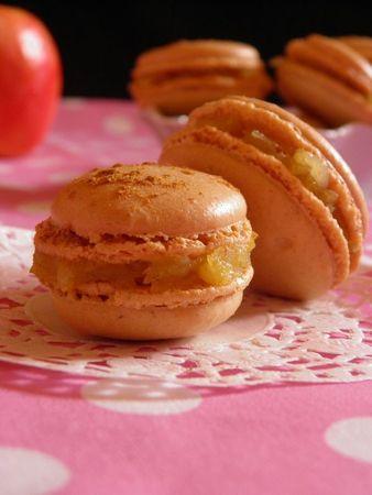 Macaron Pomme & Pain d'épices ♥ PA200019