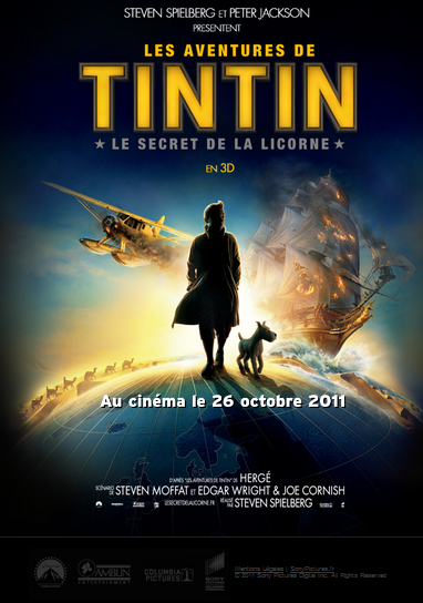 Au cinéma cette semaine: Les aventures de Tintin