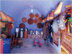 Intérieur d'une maison nubienne dans le sud de l'Egypte - Vitra Design Museum