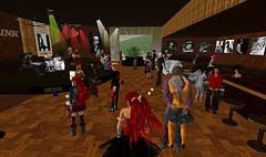 Concert virtuel de Fabrice Crosby au Jazz Link sur Second Life