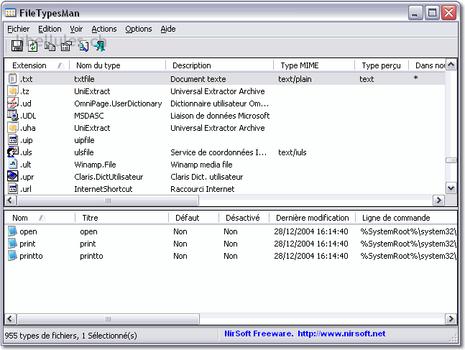 File types manager File types manager