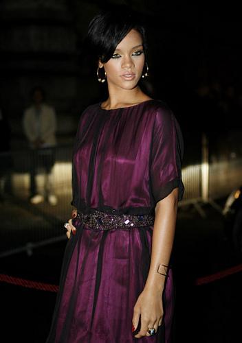 Rihanna à une soirée Swarovski à Paris