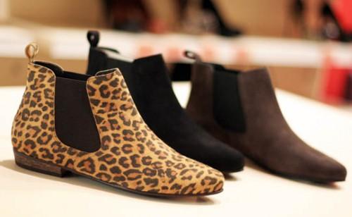 André, boots léopard, Merlin, chelsea