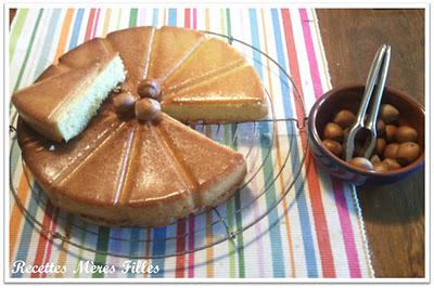 La recette Noisette : Gâteau aux noisettes
