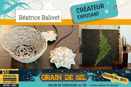 Béatrice BALIVET :: Couleurs et matières… laine, porcelaine, éclats de verre... beatrice-balivet