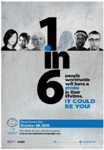 Journée mondiale de l’AVC: 1 personne sur 6 et 1 personne toutes les 6 secondes – World Stroke Organization (WSO)