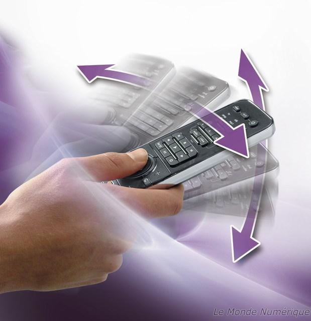 Nouvelle télécommande universelle avec contrôle par geste Nouvelle télécommande universelle avec contrôle par geste