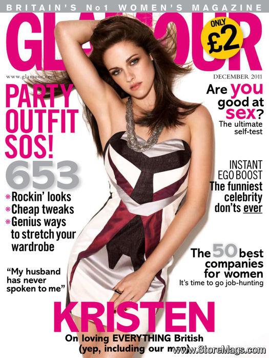 Kristen Stewart sera dans le Glamour UK (december issue)