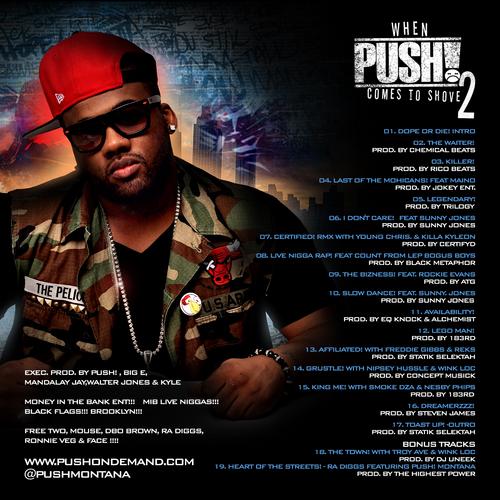 Push_Montana_When_Push_Comes_To_Shove_2-back-large Mixtape: PUSH! Montana – When Push! comes to shove II