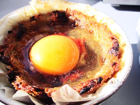 Oeuf cocotte au chorizo en coque de pomme de terre – KKVKVK # 41