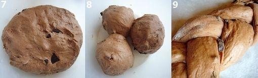 Brioche babeurre au chocolat montage 3