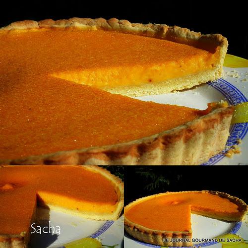 Pumkin pie au lait de coco Pumkin pie au lait de coco