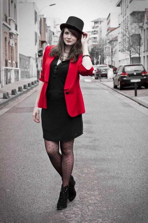 blazer rouge haut de forme1 2 ans du blog! Rétrospective : Le rouge