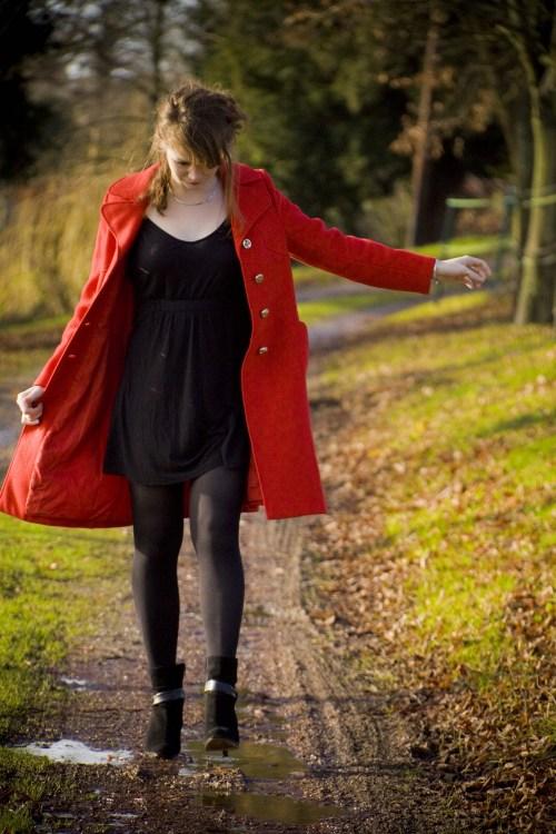 Manteau rouge vintage6 2 ans du blog! Rétrospective : Le rouge