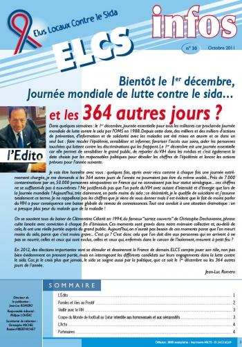 Sortie d’ELCS Infos n° 30 ELCS InfosOctobre2011.JPG