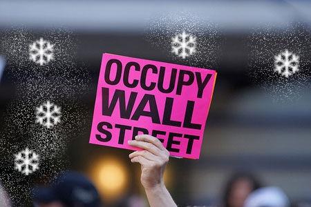 OccupyWallStreet, une neige historique pour une cause qui ne cesse de sancrer alors que ladversité est plus féroce !