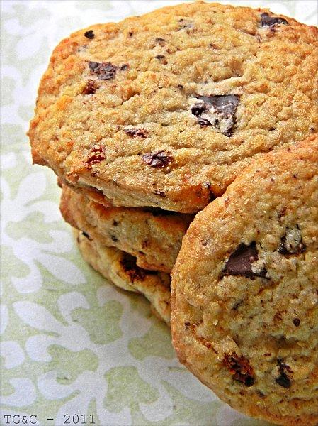 Cookies Moelleux ... Son, Choco & Baies de Goji
