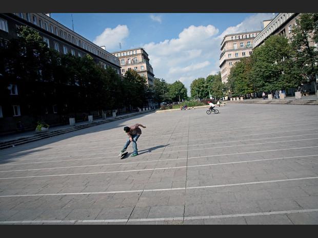 Quartier devenu bobo à Cracovie, en Pologne Quartier devenu bobo à Cracovie, en Pologne