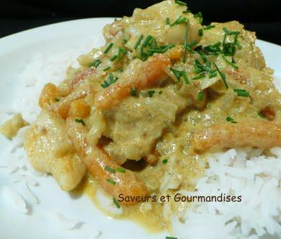 Curry au poisson (express)