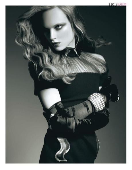 Grazia UK October 2011 5 J’ai trouvé mon déguisement d’Halloween !