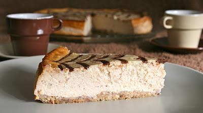CHEESECAKE LIGTH AU FROMAGE BLANC ET PRALINOISE