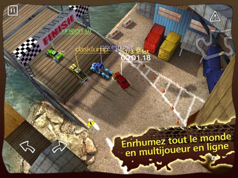 rek2 Le jeu de courses Reckless Racing pour iPhone et iPad est en promo à 0,79€