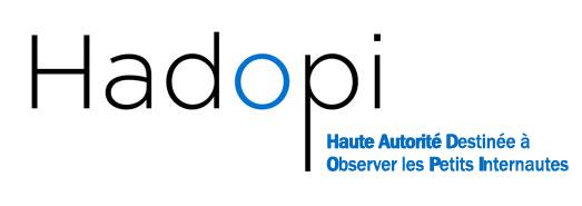 Logo HADOPI : haute autorité destinée à observer les petits internautes