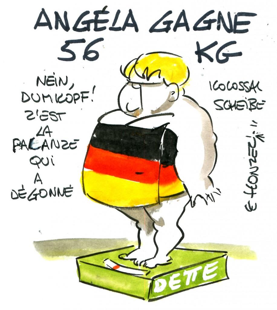 Angela a maigri!