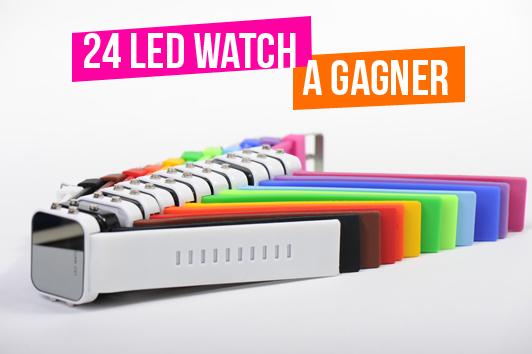 Concours : 24 montres Led Watch à gagner !