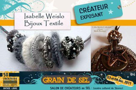 Isabelle WEISLO :: Des bijoux qui ont de l’étoffe i-weislo