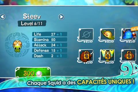 sq5 Concours: 1 code à gagner de Squids: Contrôler 4 calamars