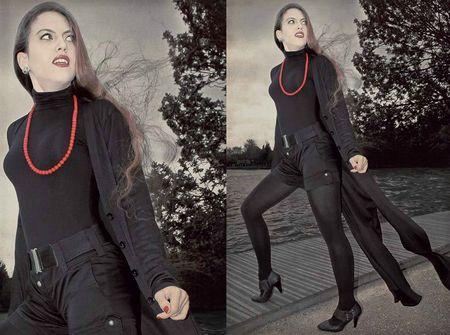 Dark Défilé - Marta - Mode Black Defile_Daaram