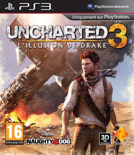 Retrouvez dès aujourd’hui la suite des aventures de Drake dans Uncharted 3 L’illusion de Drake uncharted3_packshot_PS3