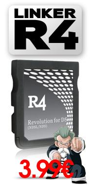 Des Cartes officielles R4 et R4i pour consoles nintendo,et Cartes R4 et R4i Discount!