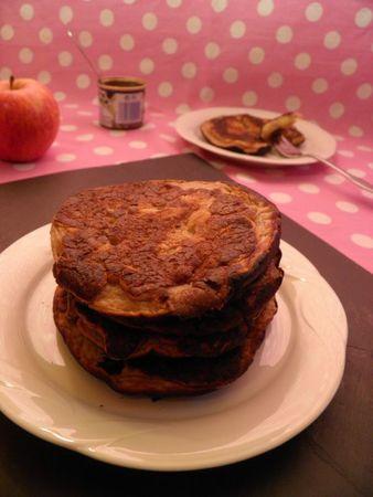 Pancakes aux saveurs de l'Automne Pommes & Crème de marrons PB020145