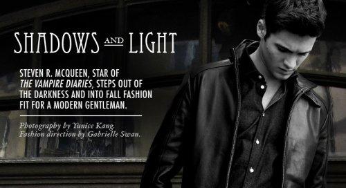 Steven R McQueen pour HARDLY MAGAZINE shadows