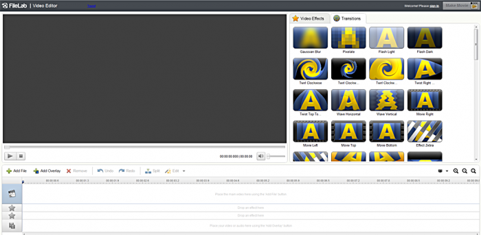 filelab editeur video 700x343 Editeur vidéo et audio en ligne : Filelab ...