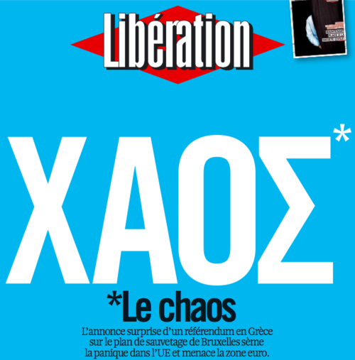 Les unes de Libération sont toujours exquises, j’aimerais... Les unes de Libération sont toujours exquises, j’aimerais...
