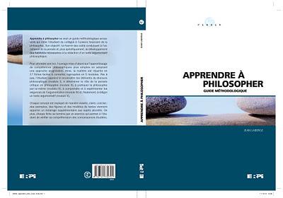VIENT DE PARAÎTRE: APPRENDRE À PHILOSOPHER